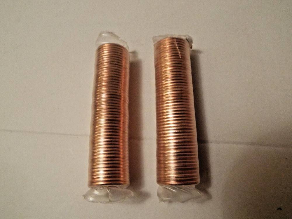 2012 Canada penny rolls Magnetic & Non Magnetic.