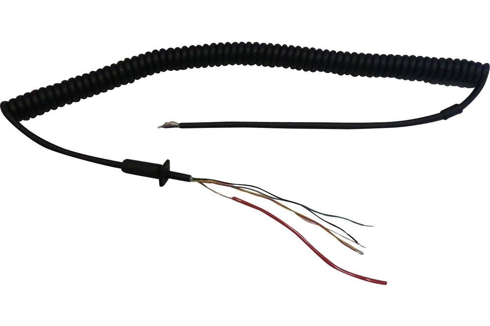 Workman MIL10 6 Wire Shield 10' Replacement for Astatic Microphone Cord w/Boot