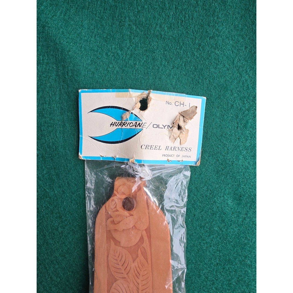 Leather fishing Creel Harness