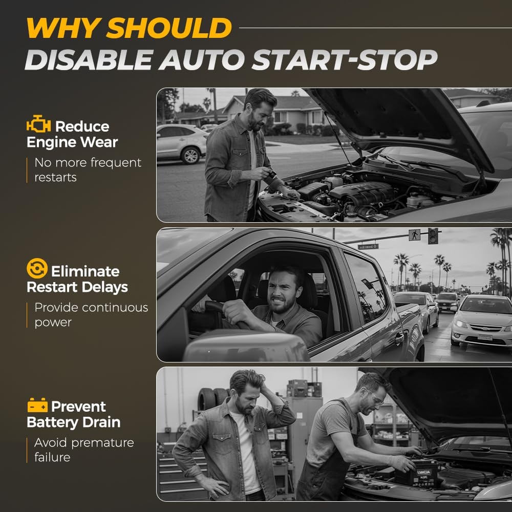 Auto Start Stop Eliminator for 2019-2024 Chevy & GMC Vehicles