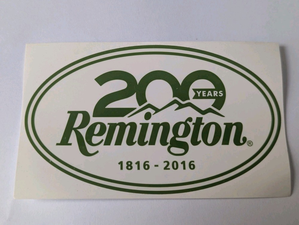 Remington 200 Years Stickers  1 Pcs