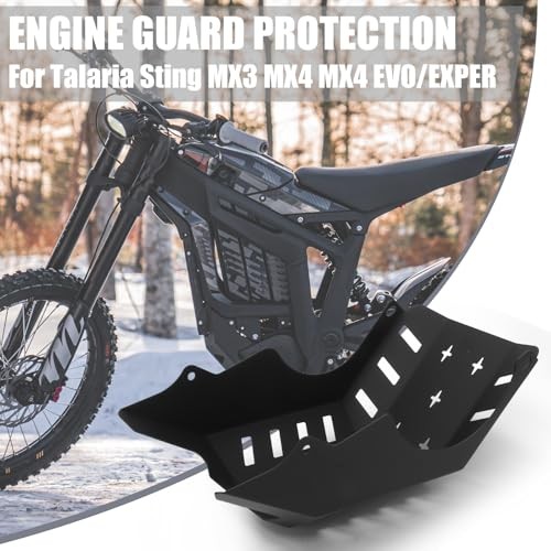 Engine Guard Skid Plate for Talaria Sting MX3 MX4 MX4 EVO/EXPER, Engine Bash
