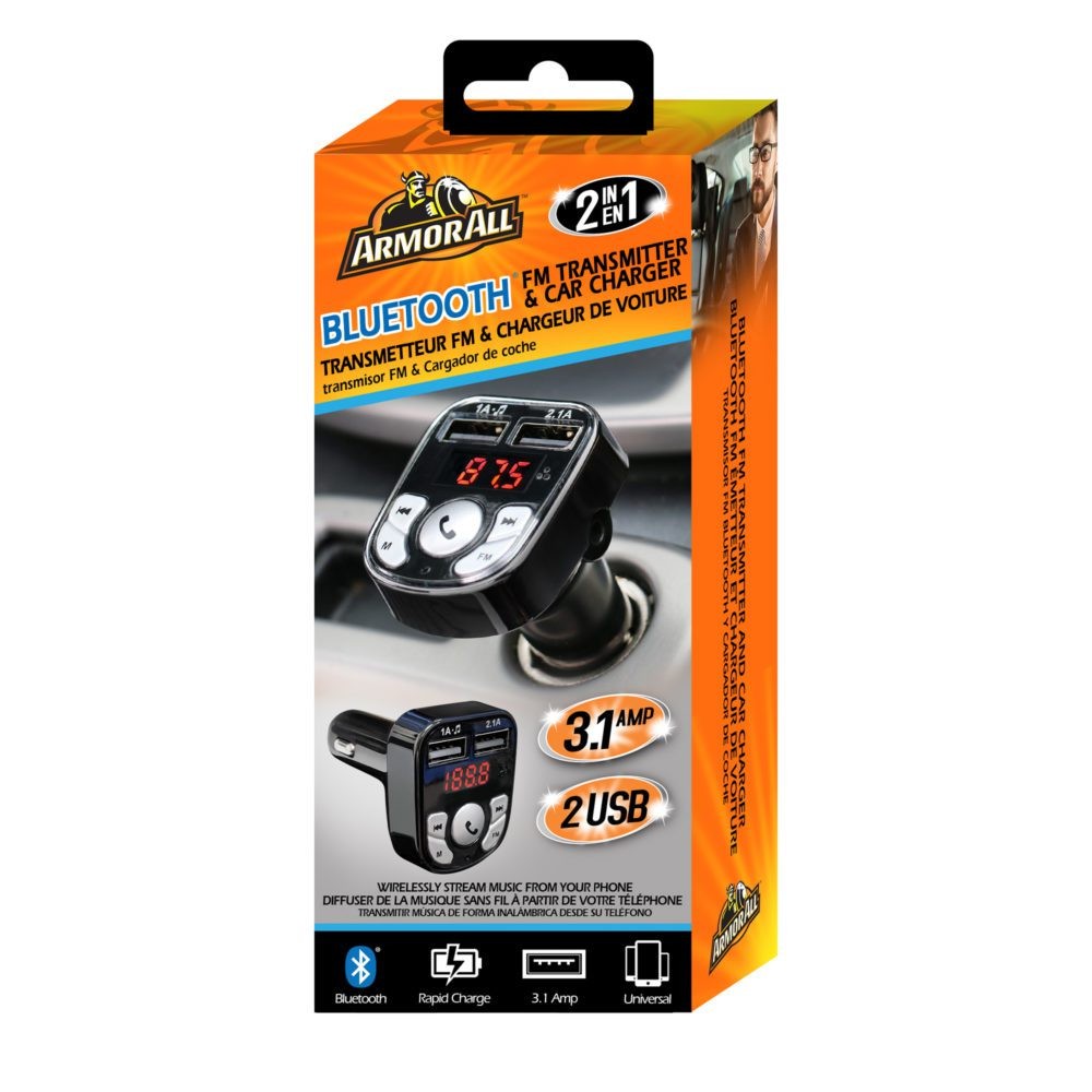 ArmorAll Bluetooth FM Transmitter and Car Charger