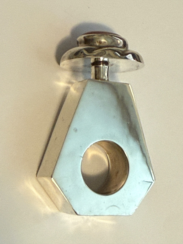 STERLING PERFUME  TC II  MEXICO WITH CARNELIAN STONE