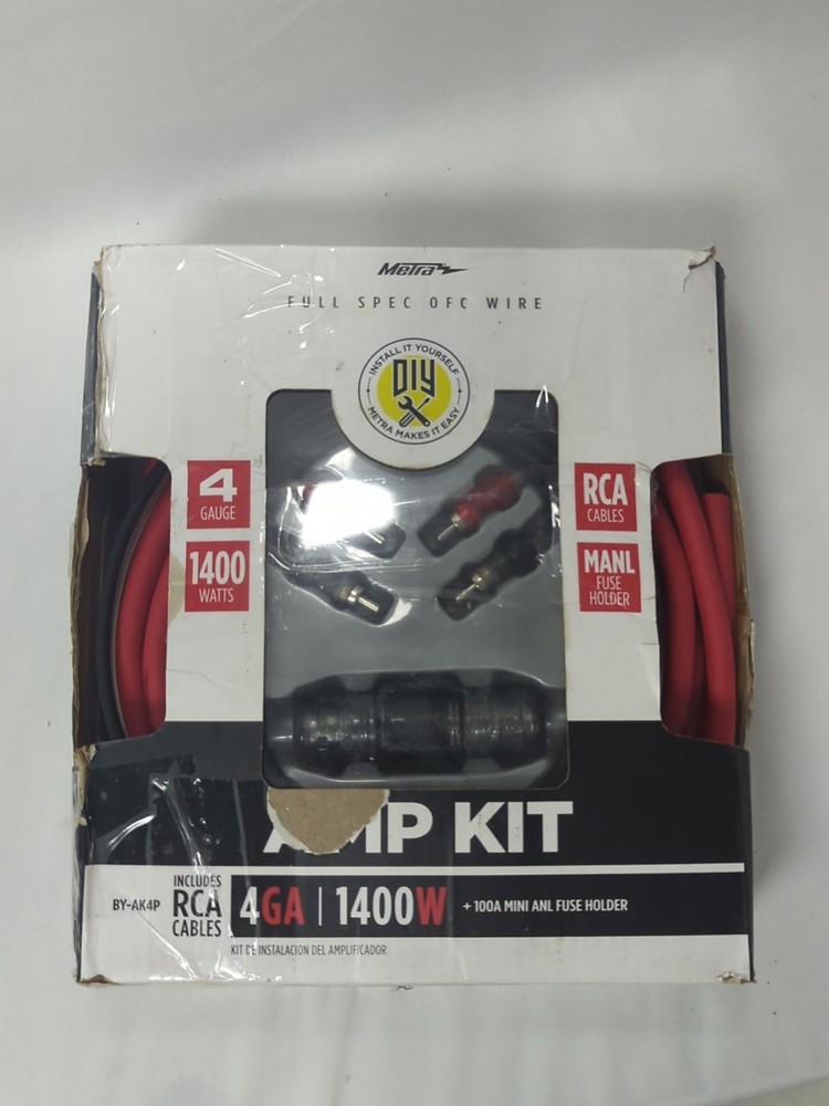 Metra - 4 AWG Complete Amp Kit - Multi