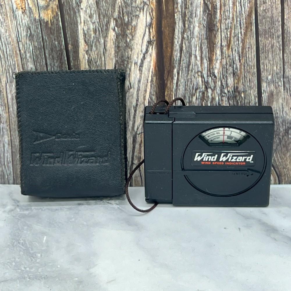 Davis Instruments Wind Wizard Wind Speed Indicator Wind Meter & Case Works✔ USA