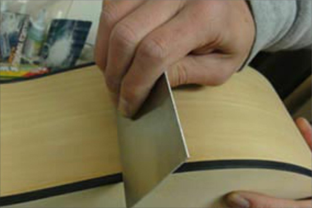 Japanese Straight Card Scraper - 1mm (.042") thick