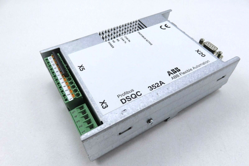ABB DSQC 352A IRC5 3HNE 00009-1/12 Controller Profibus Module
