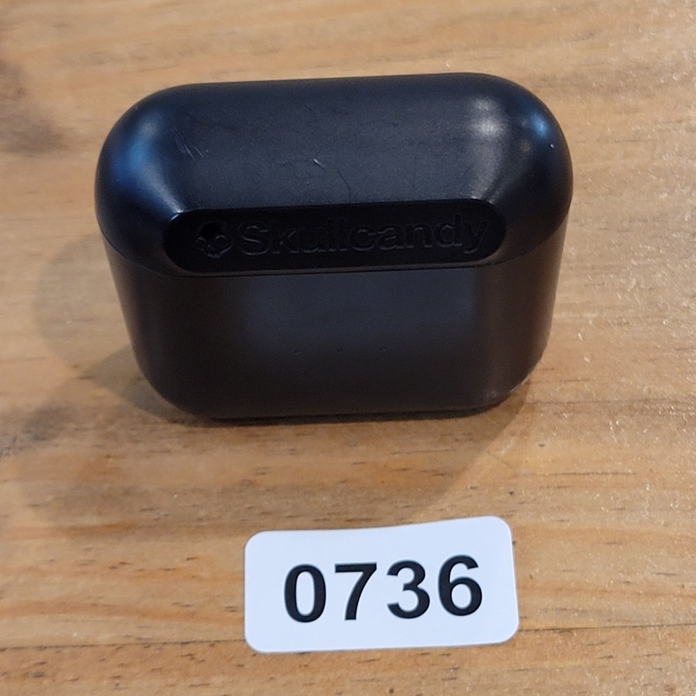 Skullcandy Indy True Wireless OEM Replacement CASE ONLY 0736 Black