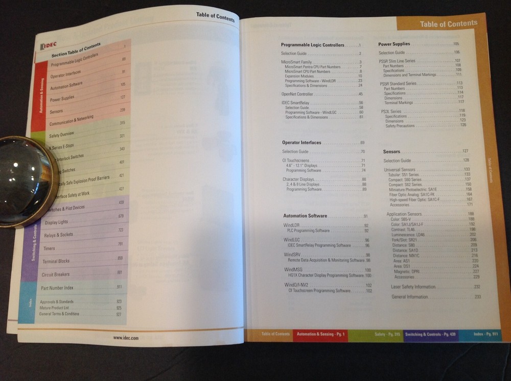 IDEC Industrial Control and Automation Catalog