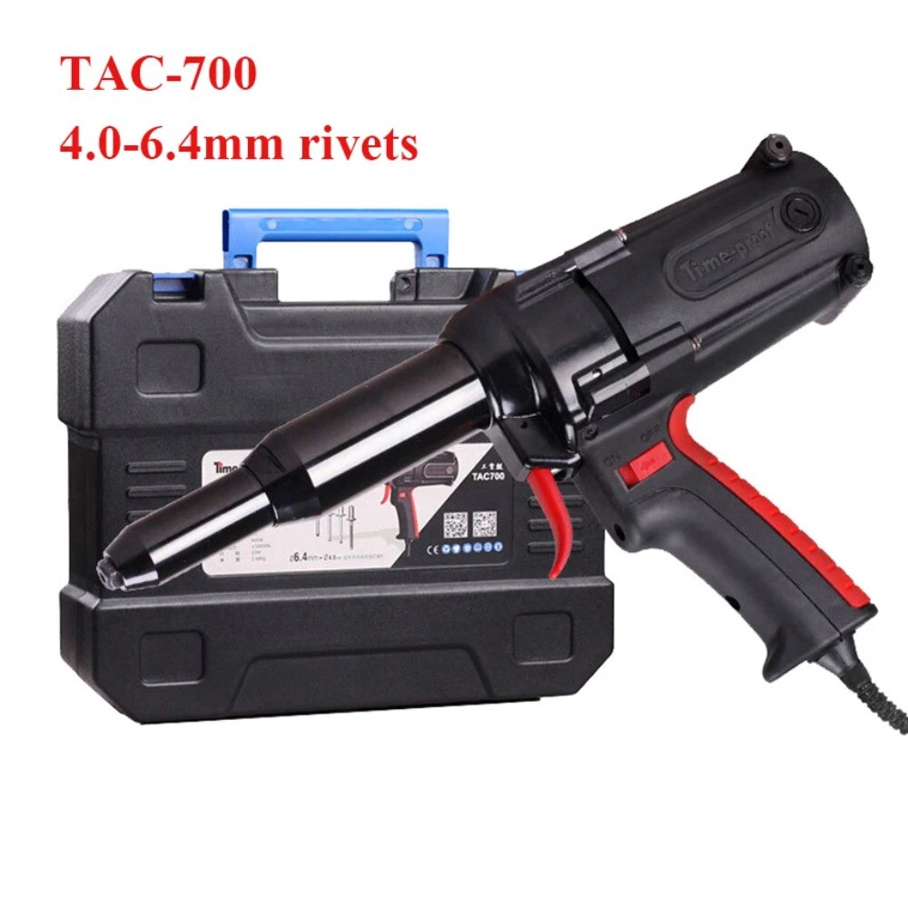Electric Rivet Gun Riveting Tool Electrical Blind Riveter Power Tool TAC700