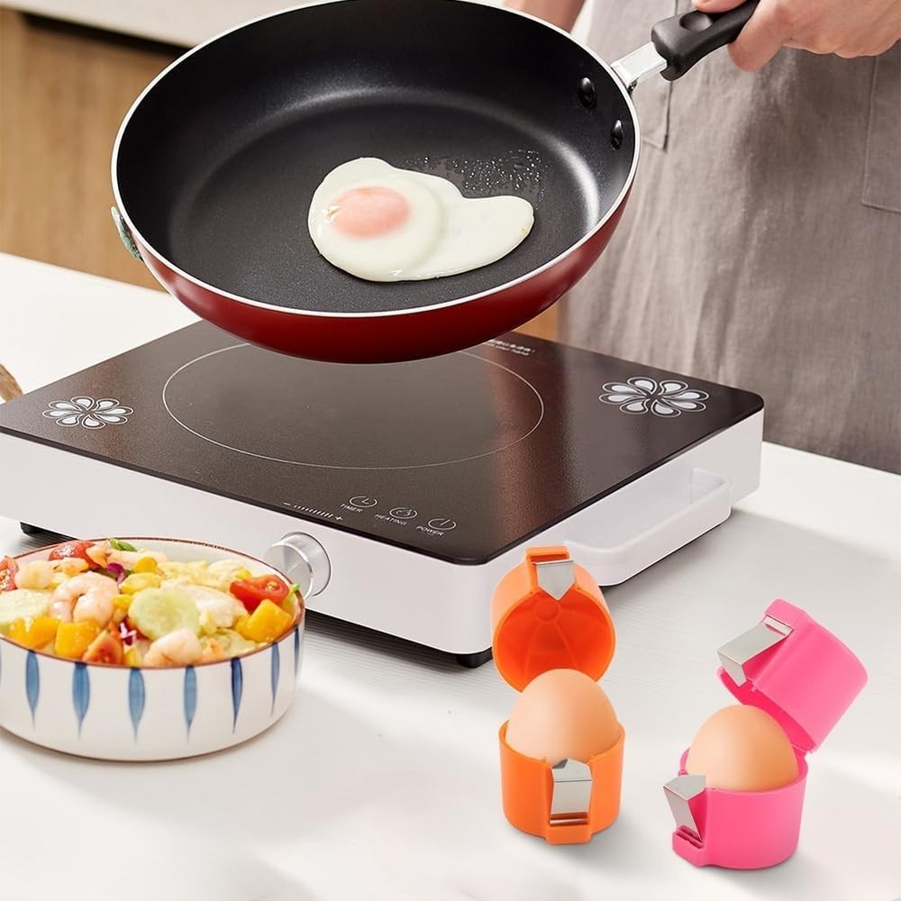 1-3Pcs Egg Cracker Tool Egg Breaker Manual Shell Separator Opener Kitchen Tools