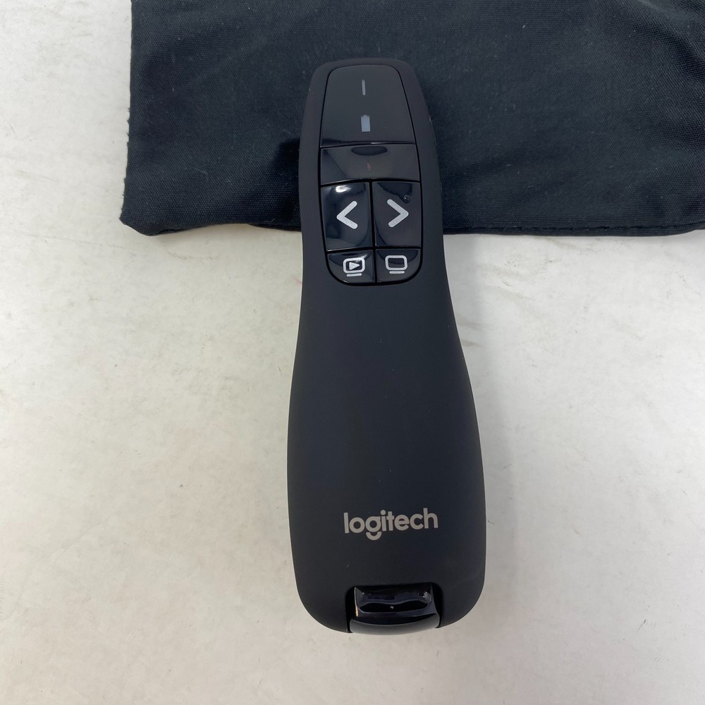 LOGITECH R400 WIRELESS PRESENTER REMOTE CONTROL w/ LASER POINTER