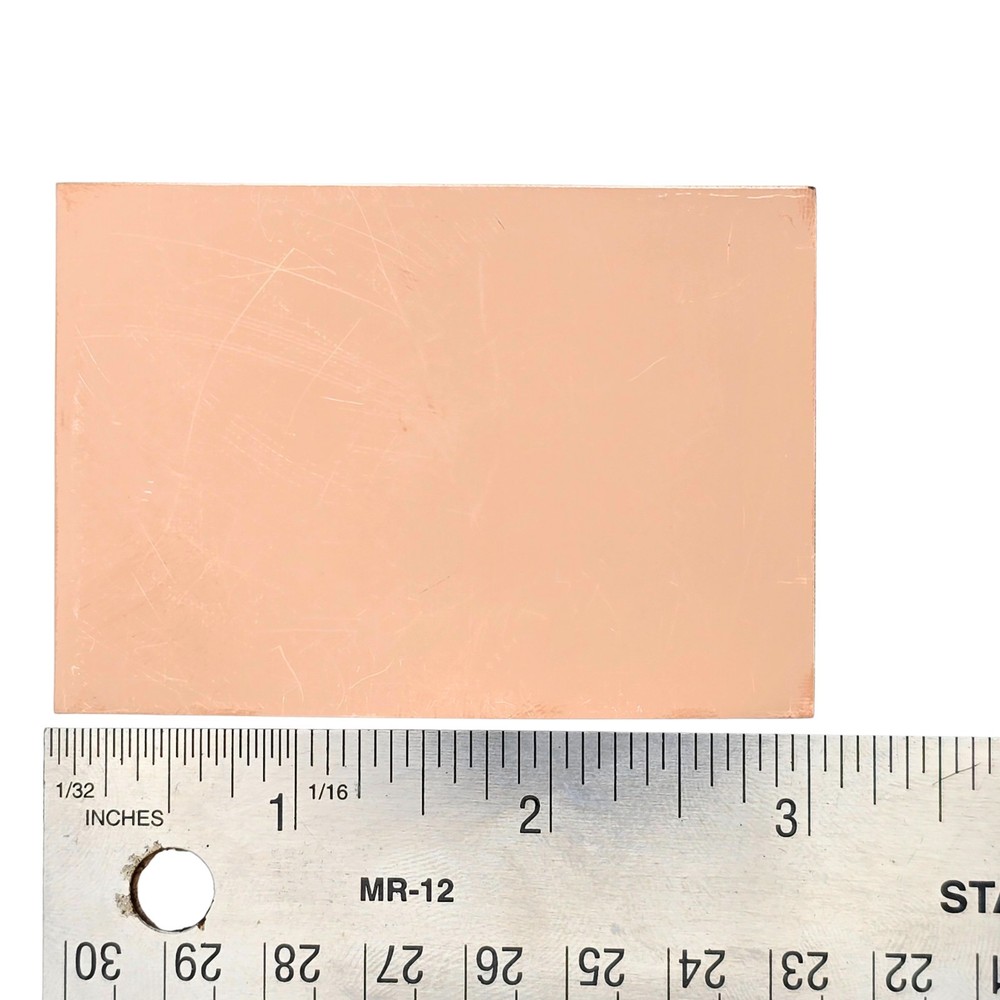 3 Pack Super Flexible Copper Clad 2" x 3" Ultra Thin Double-Sided PCB Board