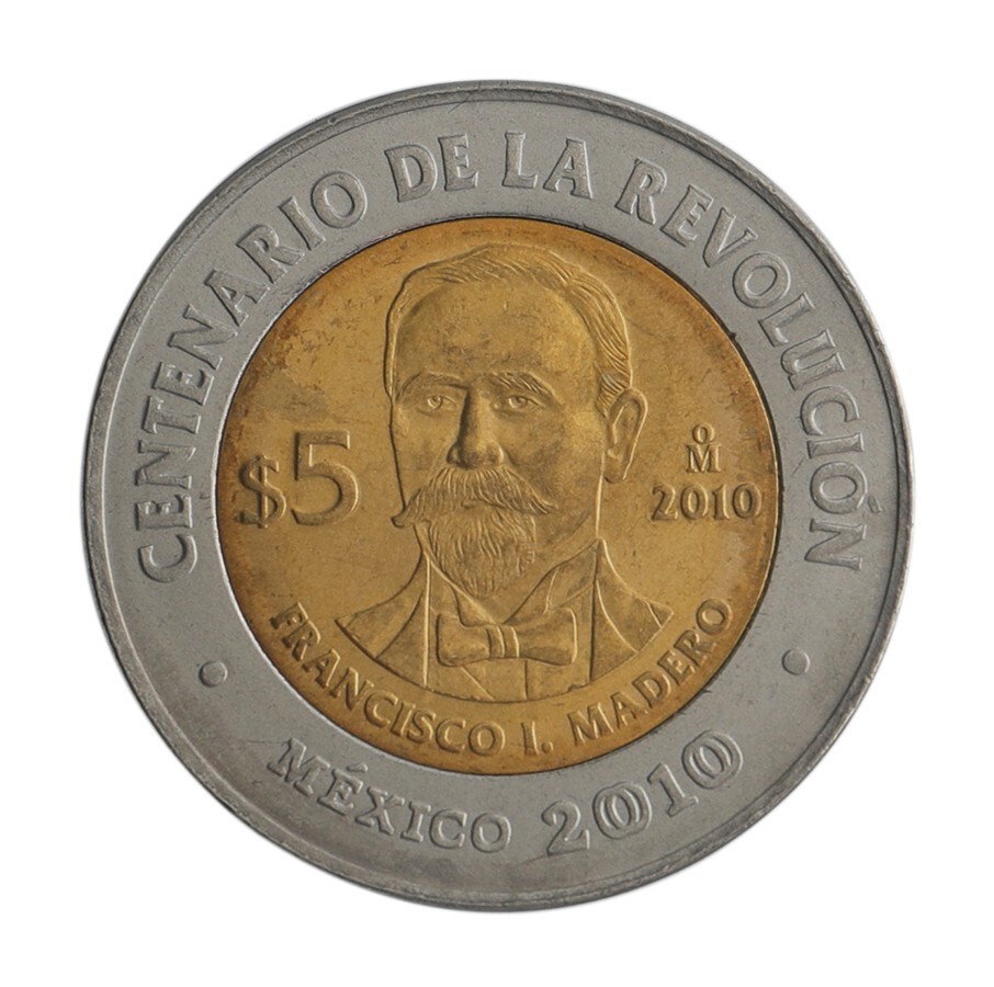 Mexico 5 Pesos, 2010, KM #922, Mint, Commemorative