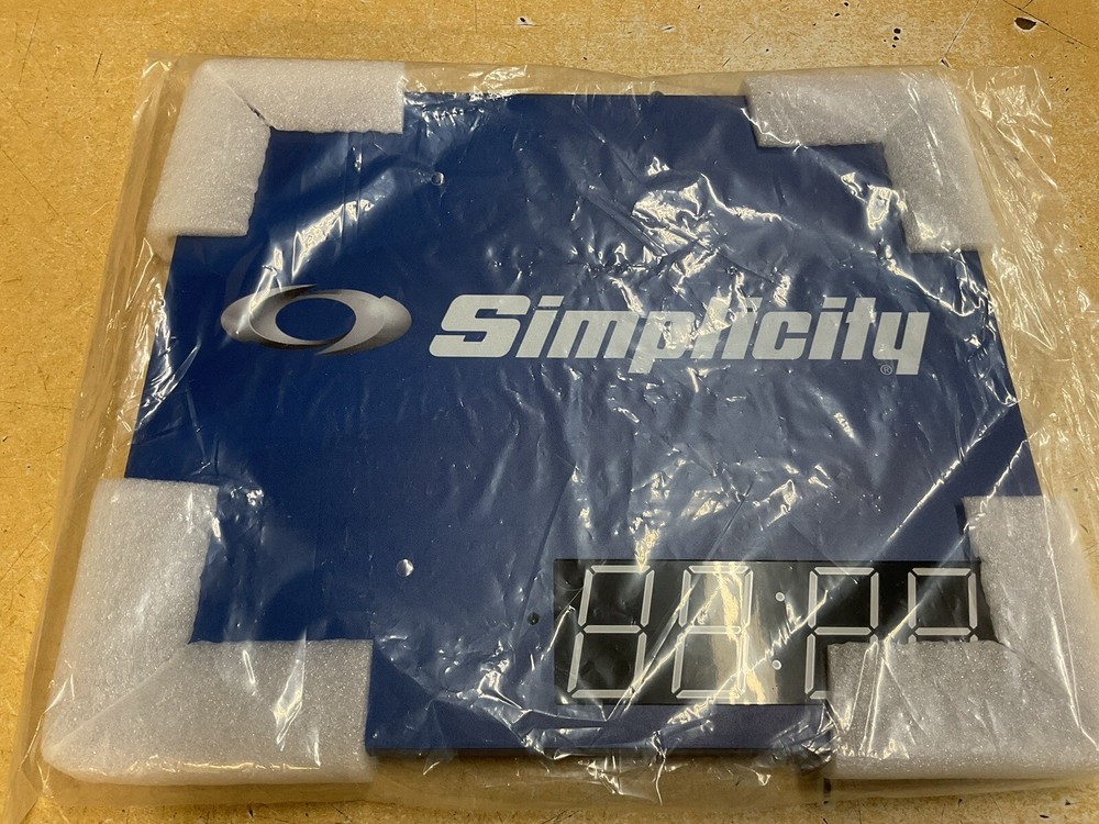 New Simplicity Equipment Advertising Digital Wall Clock