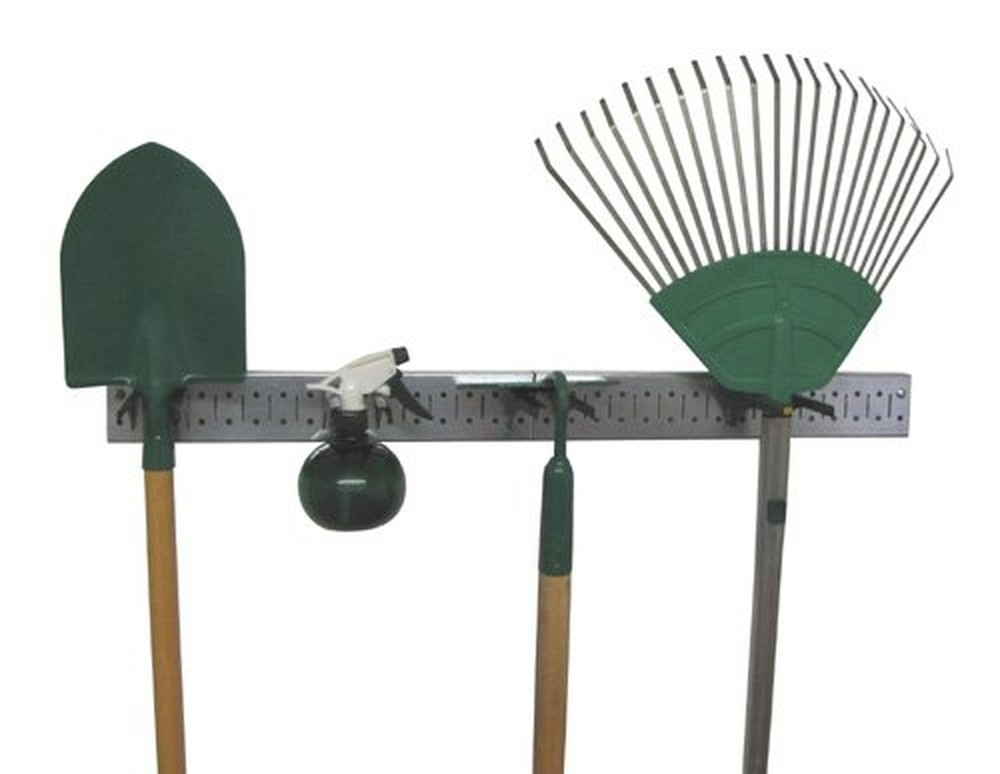 Wall Control Metal Pegboard Strip - Galvanized Pegboard