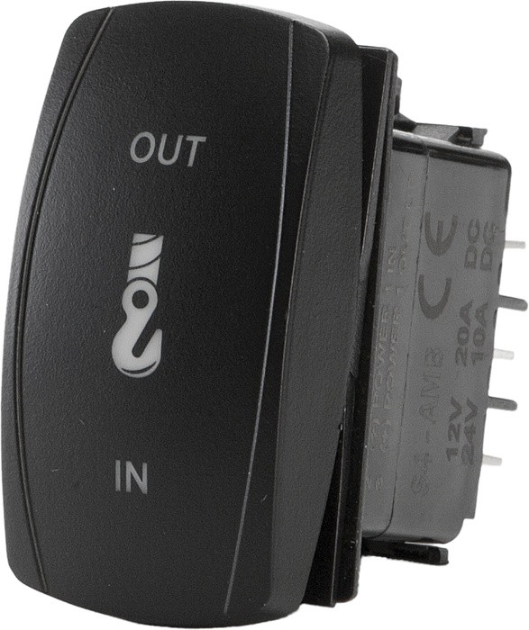 Flip Dash Winch In/Out Switch
