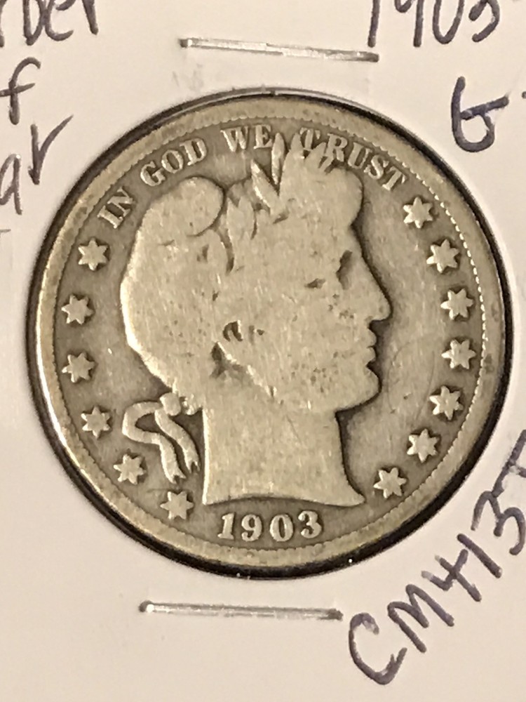 1903-O Barber Half Dollar G+