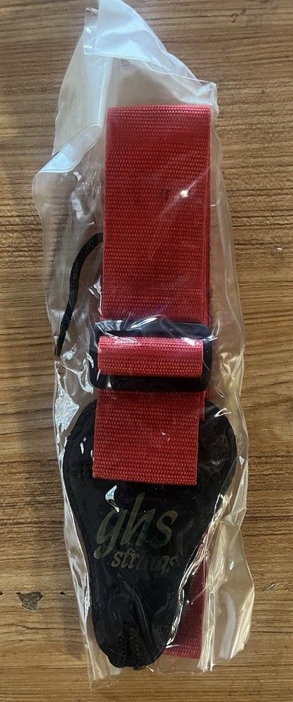 GHS 2” Nylon Red Guitar Strap
