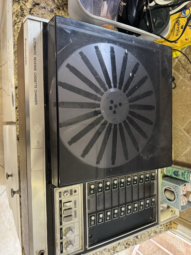 Panasonic Automatic Reverse Cassette Changer Vintage Cassette Deck