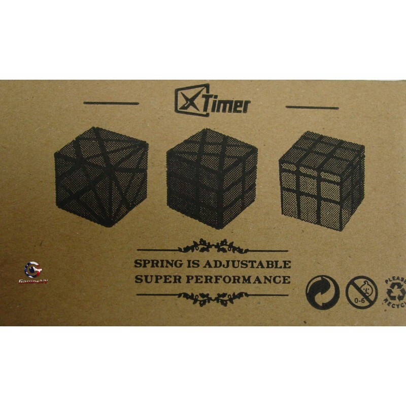 Xtimer Cube 3x3 3D by Xtimer Cube Toy Puzzle