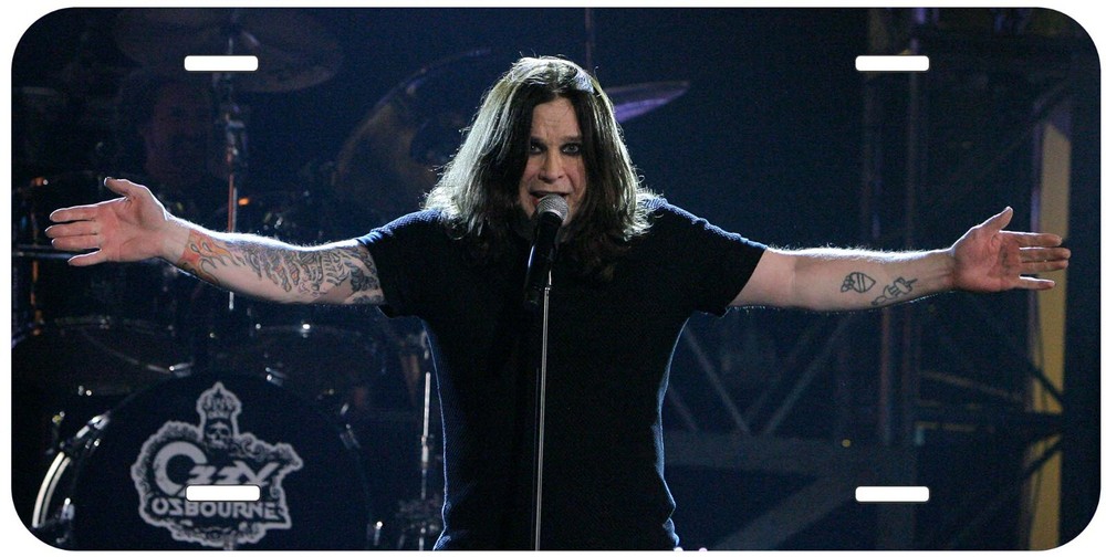 Ozzy Novelty Car License Plate