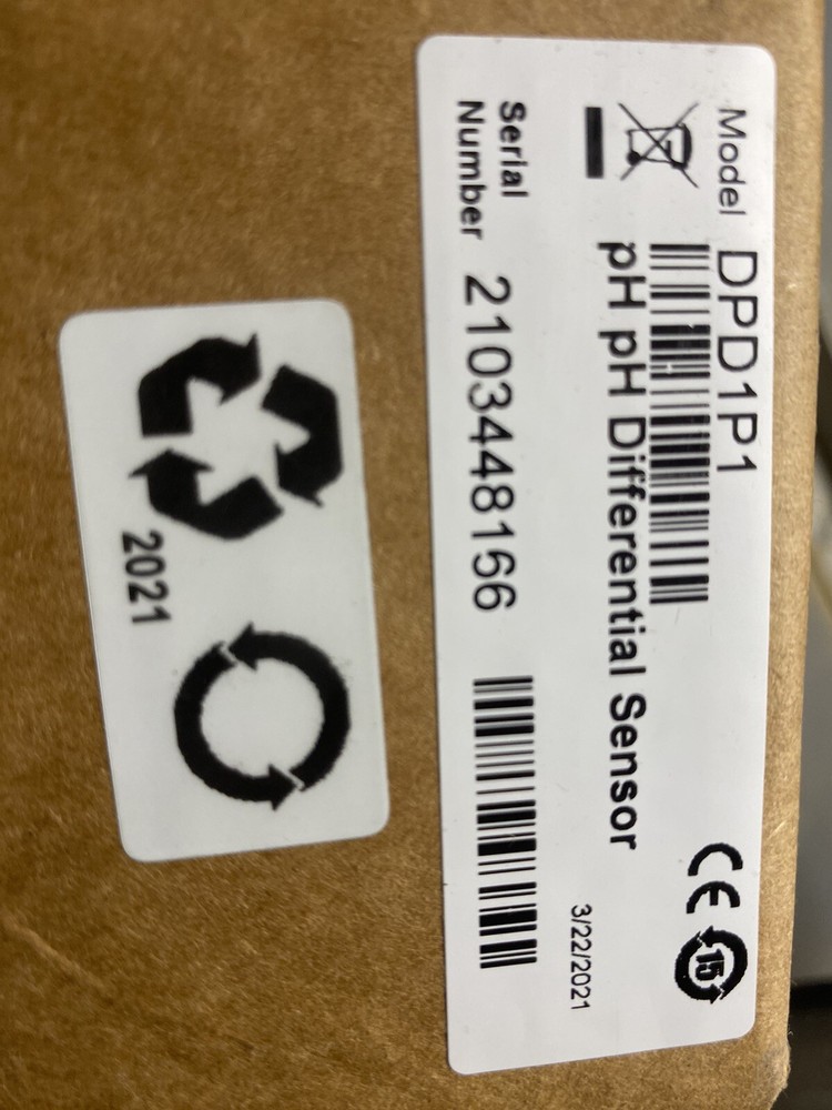 Hach DPD1P1 Digital pH Differential Sensor pulled from service