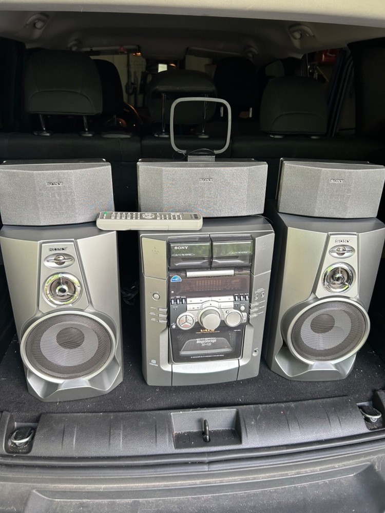 Sony MHC-M300AV Stereo  System 50+1 CD Changer tape deck non functioning belts?