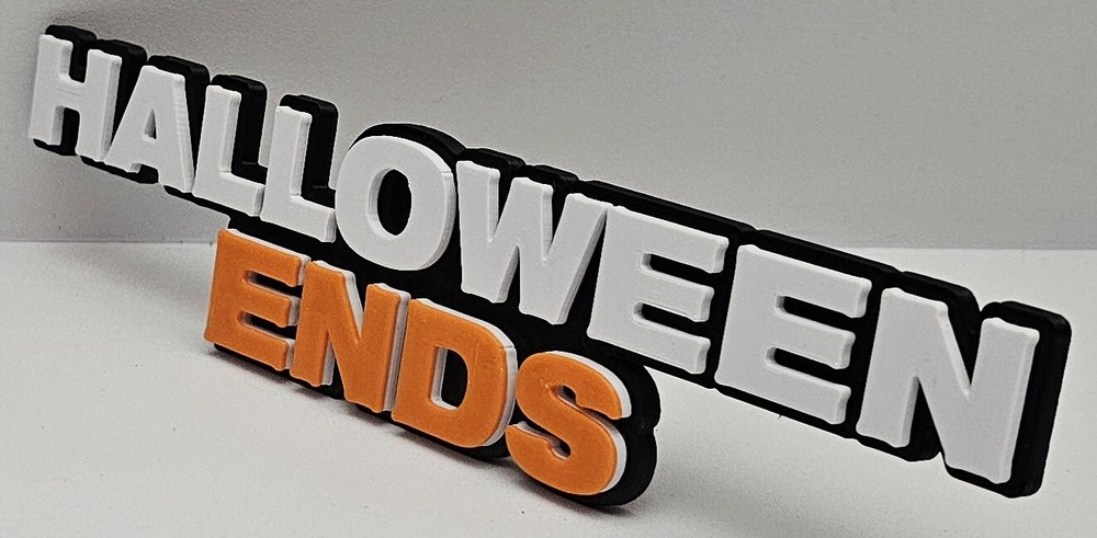 HALLOWEEN ENDS v2 Movie Plaque