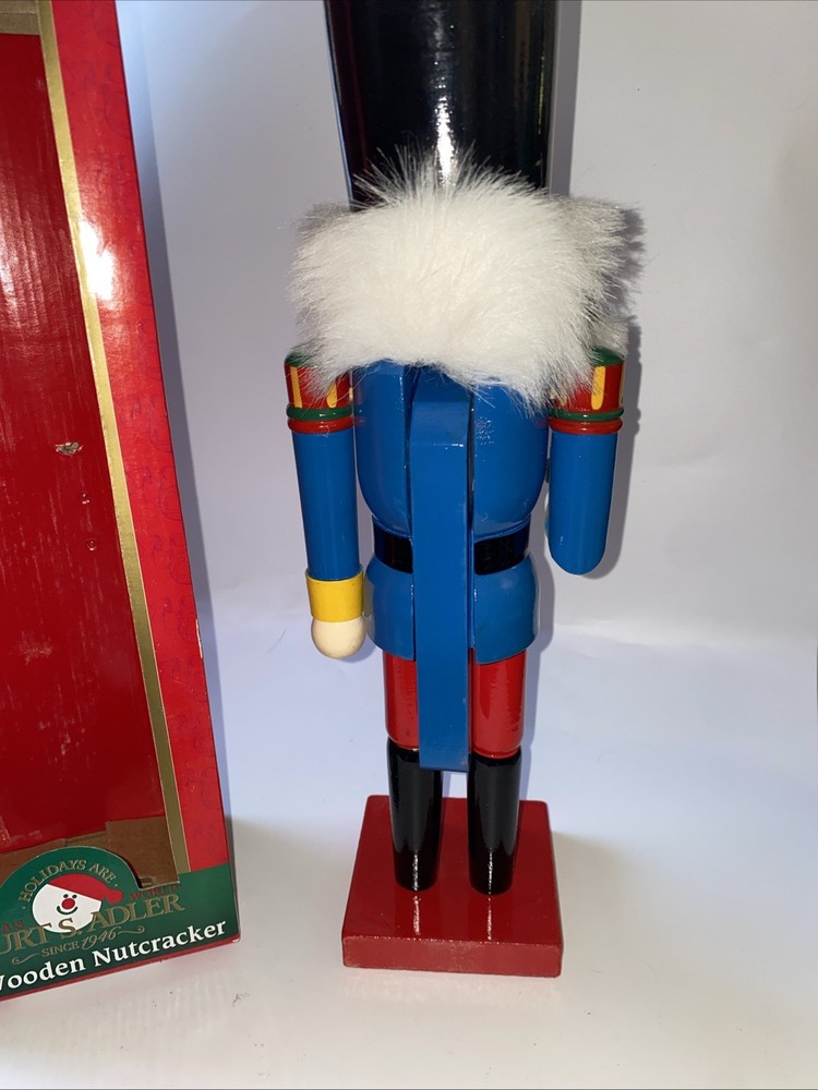 Kurt Adler Wooden Nutcracker, 15"