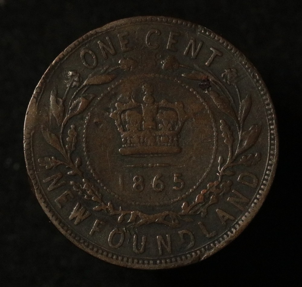 Newfoundland 1865 1 Cent - Victoria