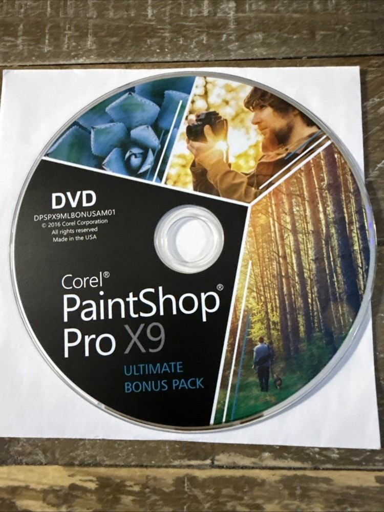 Corel PaintShop Pro X9 PC Cd Rom