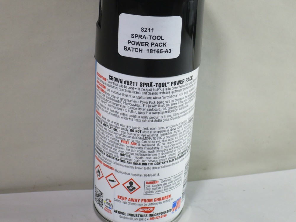 Crown Spra-Tool Spray Gun 8211 Power-Pack Refill