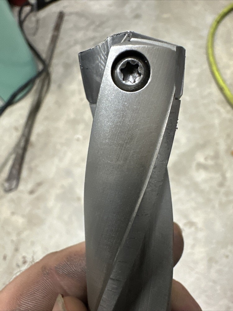 Guehring 1” Fuer 25-25.499mm Replaceable Carbide Tip Drill Bit 4108 25005