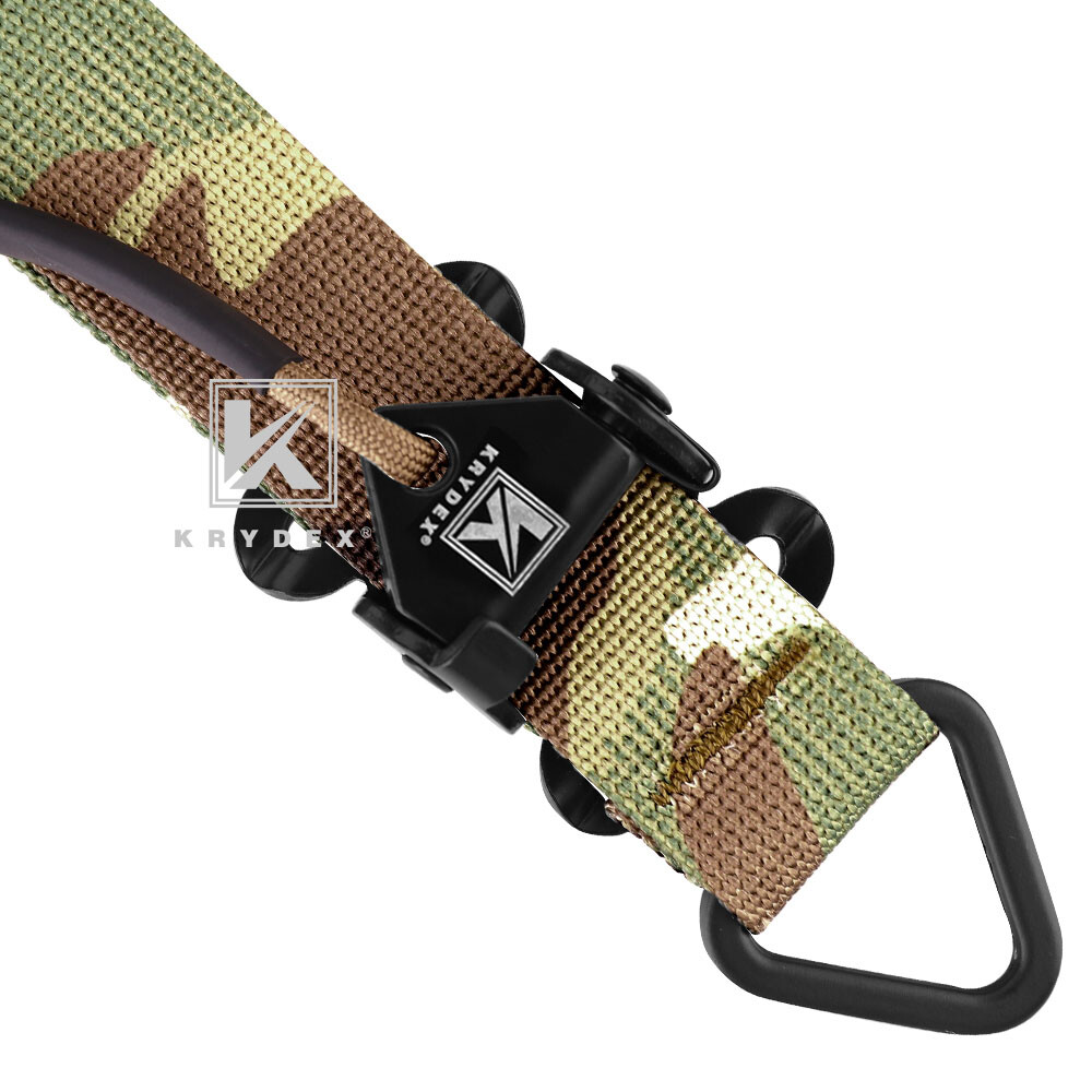 KRYDEX Tactical Sling Strap Modular Slingster Pull Tab Single Point Quick Adjust