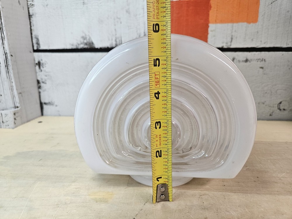 Frosted Art Deco Wall Light Shade