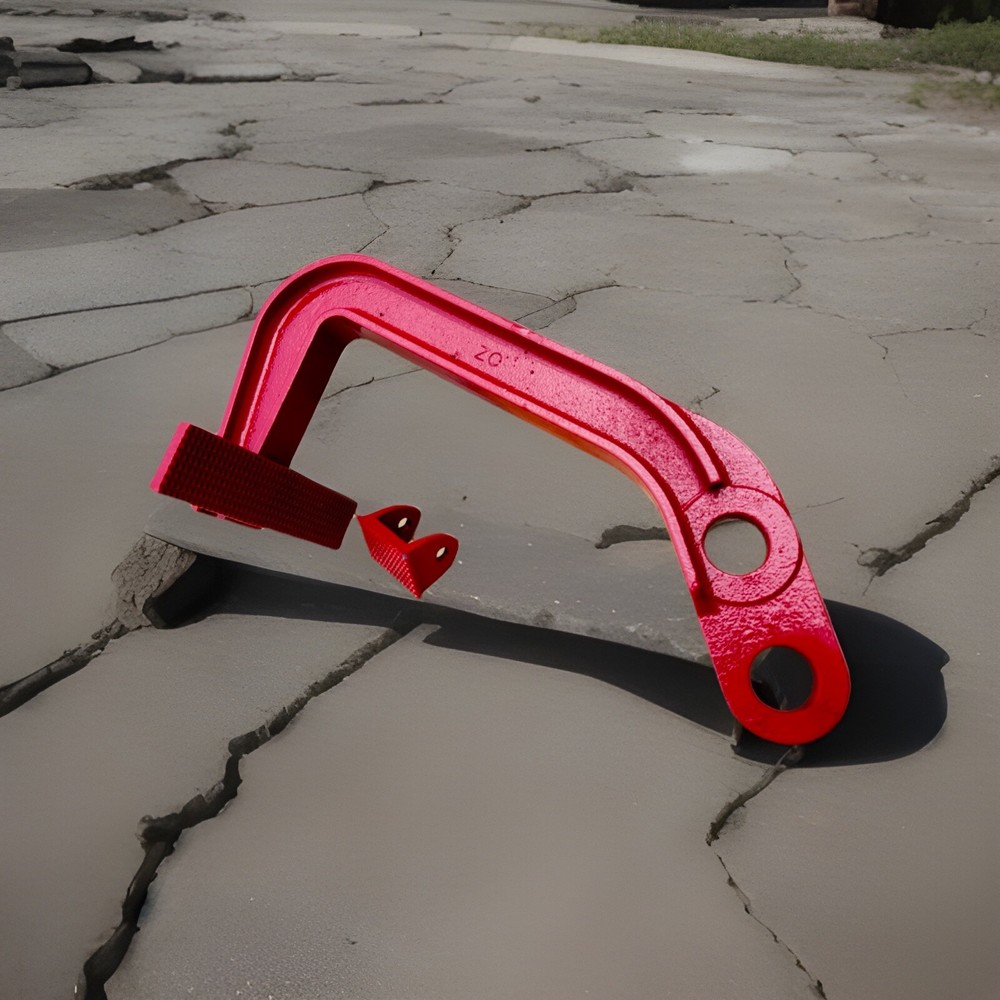 6 Ton Auto Body Frame Chassis Deep Hook Clamp Dent Puller Pulling Set Jumbo Hook