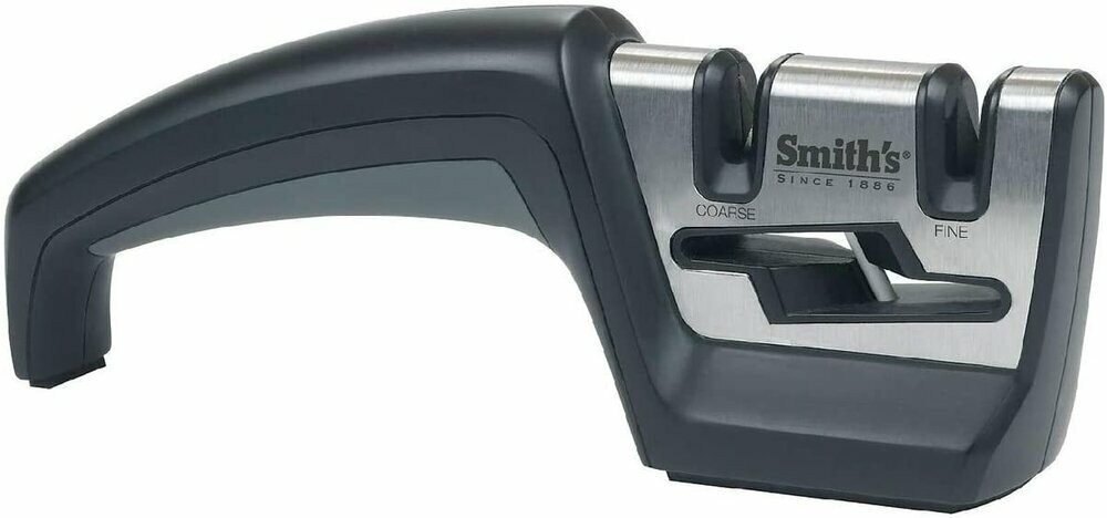Smiths Deluxe Pull-Thru Knife & Scissor Sharpener, Left and Right Hand #50101