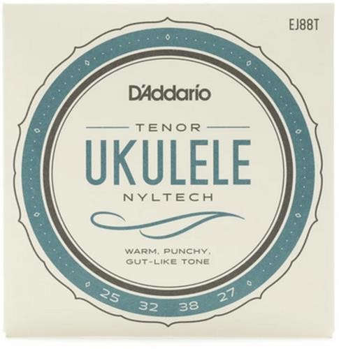D'Addario Nyltech Natural Nylon Tenor Ukulele Strings (2 Pack)