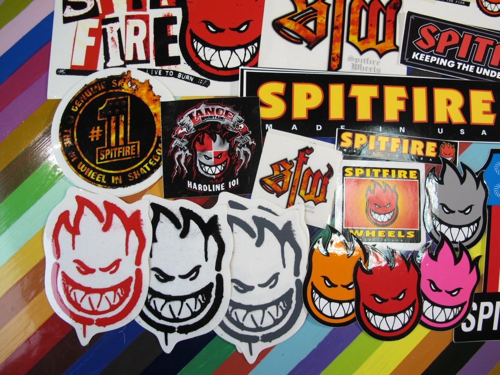Spitfire Wheels skateboard sticker - assorted graphics new and vintage