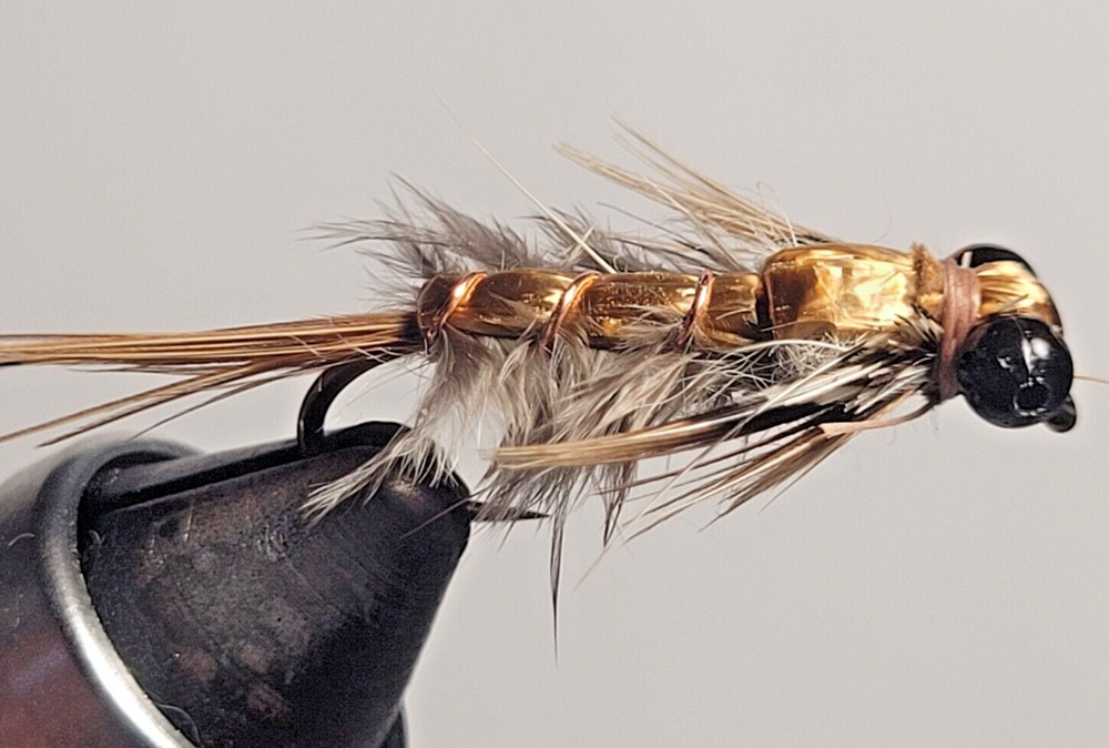 Hexagenia Hex Nymph Size 8  (per 3)