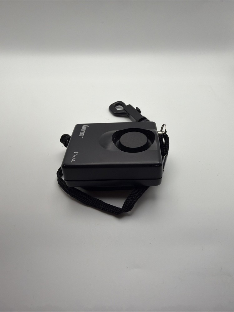 Quorum PAAL 2 Personal Security Alarm Clip & Pull Pin Black Works