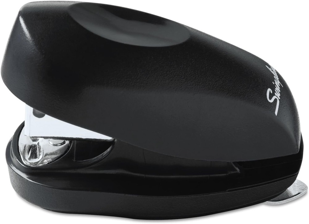 Tot Mini Stapler 12-Sheet Capacity Black with Remover & Staples