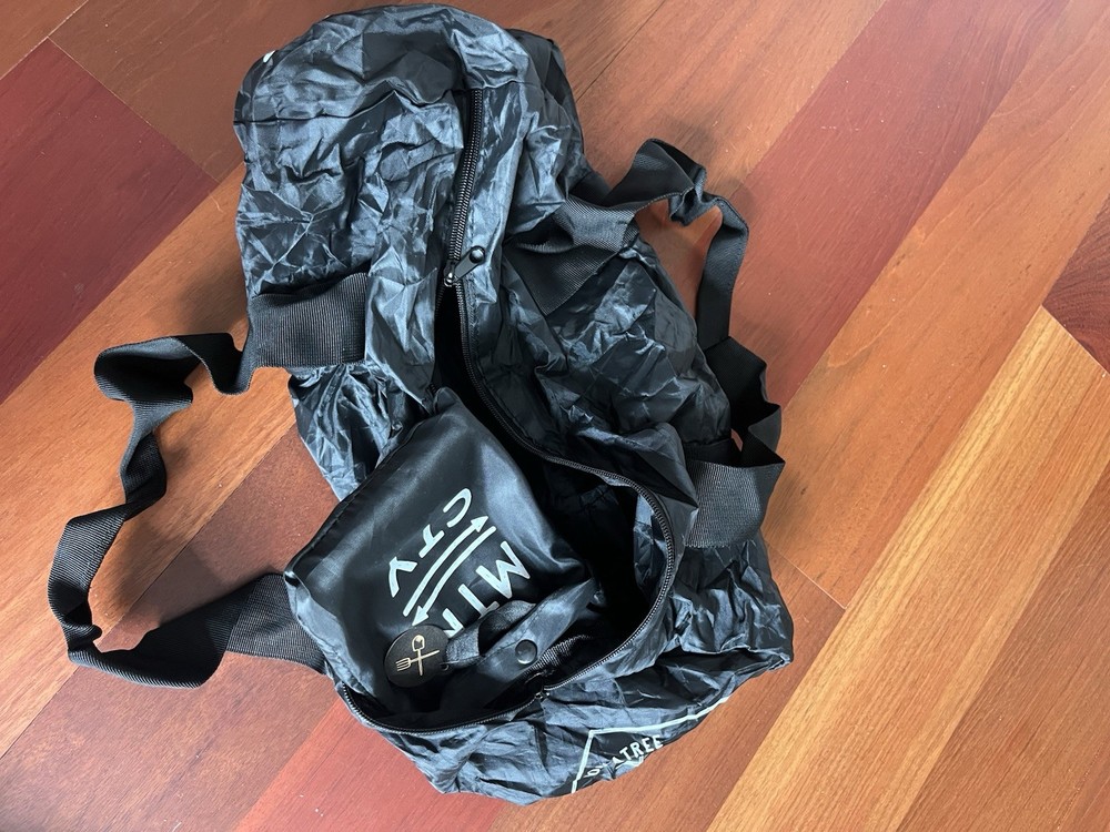 MTN2CTY Nomad Packable Duffel Bag - Black