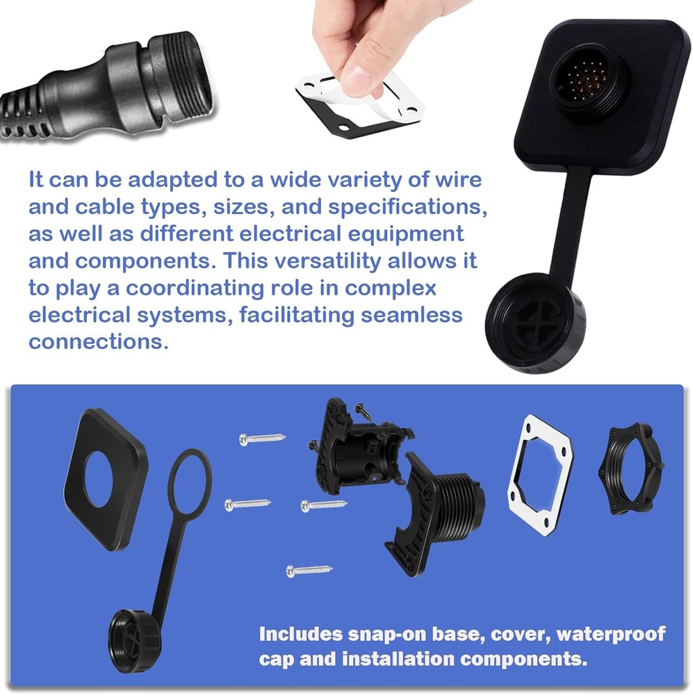 Bulkhead Connector Kit is a Connection Solution Designed to Penetrate Panels