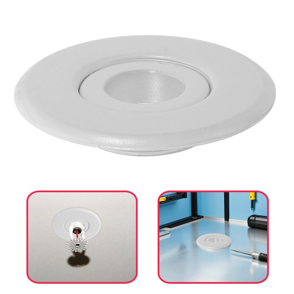 2 Pcs Fire Sprinkler Caps for Ceiling Commercial Covers Decorative