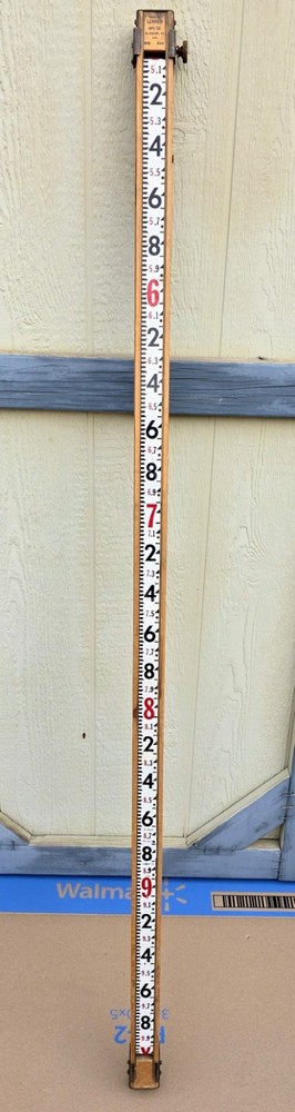 Vintage Lenker Surveying Rod 32-A