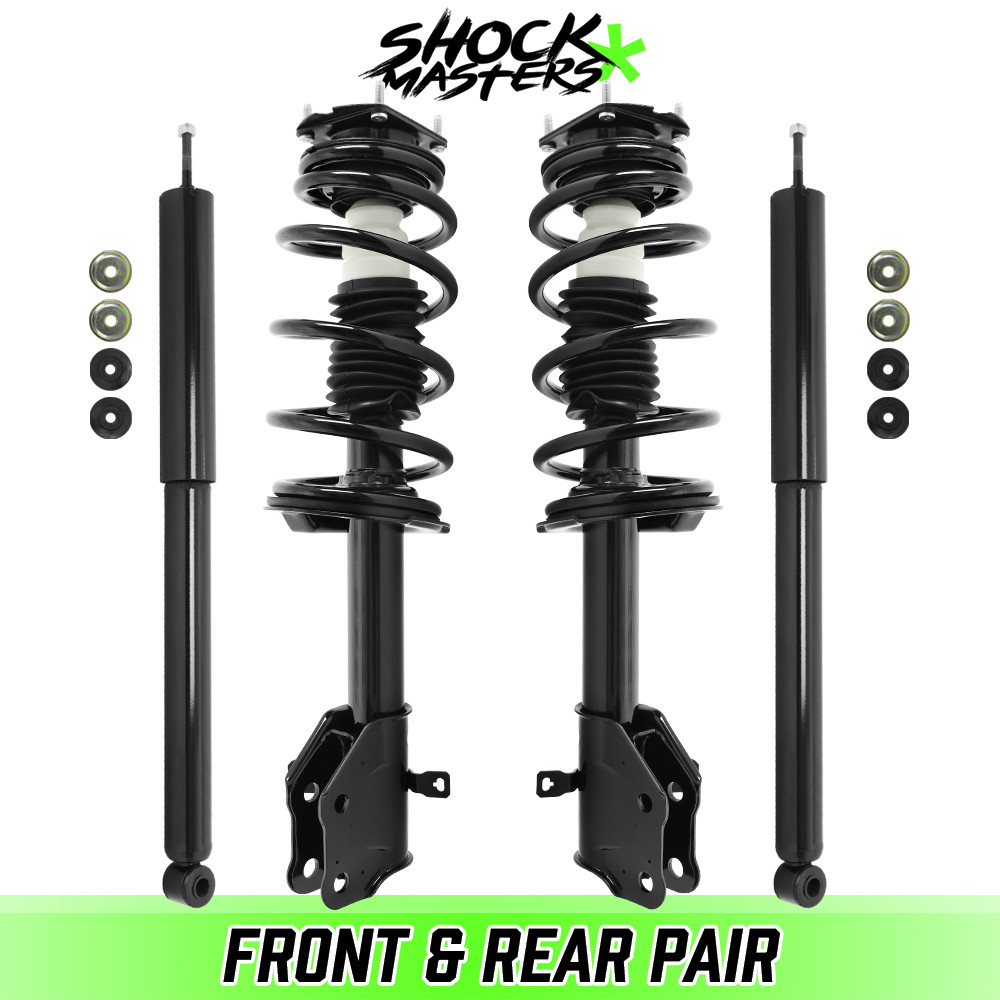 Front Quick Complete Struts w/ Springs & Rear shocks Set for 2011-2014 Ford Edge