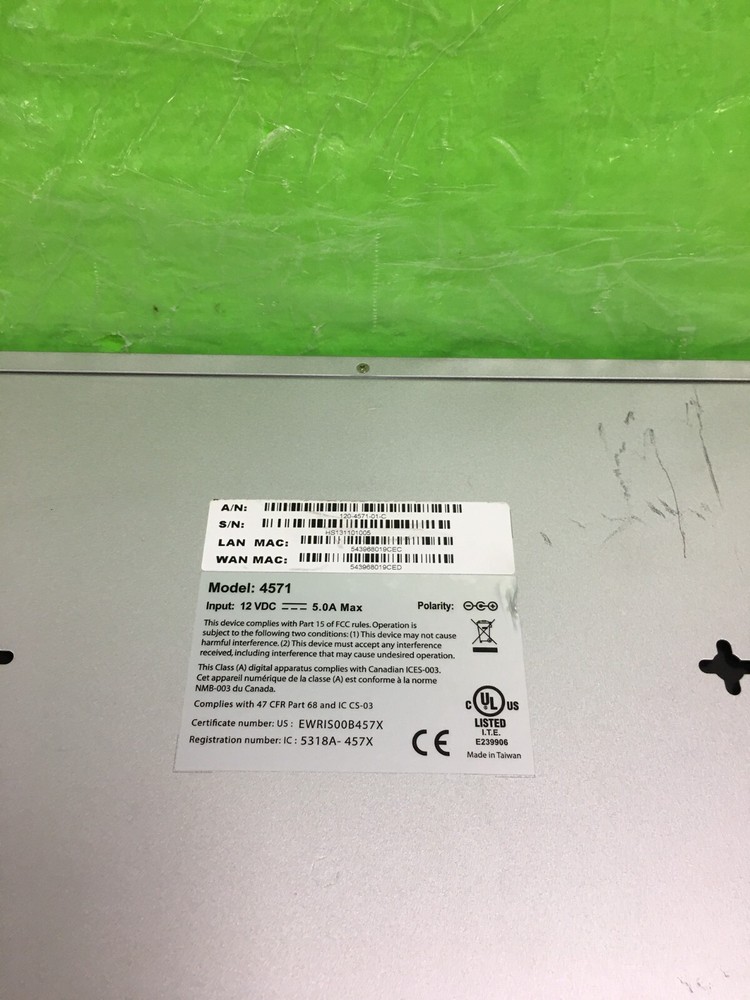 edgewater Networks 4571 Edge Marc W/AC-ADAPTER (TESTED)
